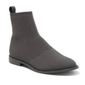 Eileen Fisher Jude recycled stretch knit bootie NEW